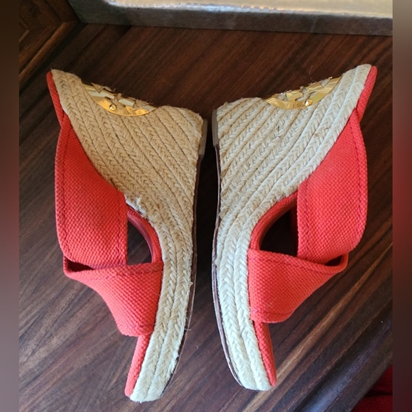 Tory Burch Espadrille Wedge Heels - Picture 7 of 7